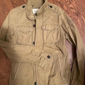 Abercrombie & Fitch Men's Khaki Field Jacket